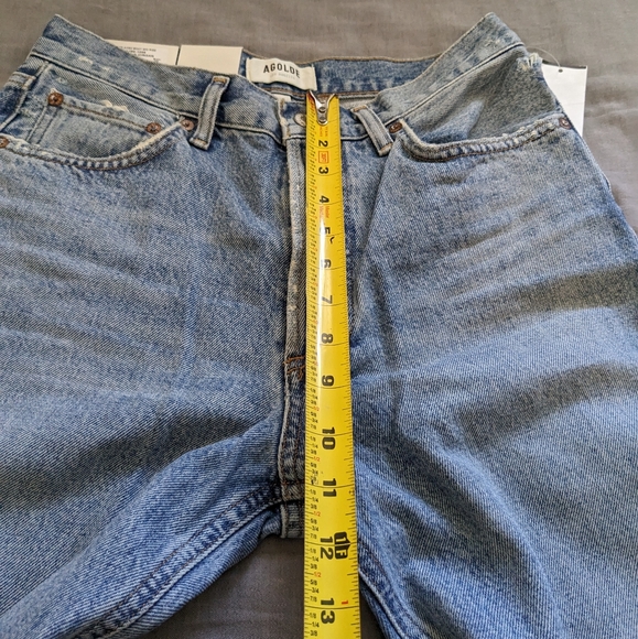 Agolde Relaxed Boot Mid Rise Jeans in Wireless - Picture 7 of 13